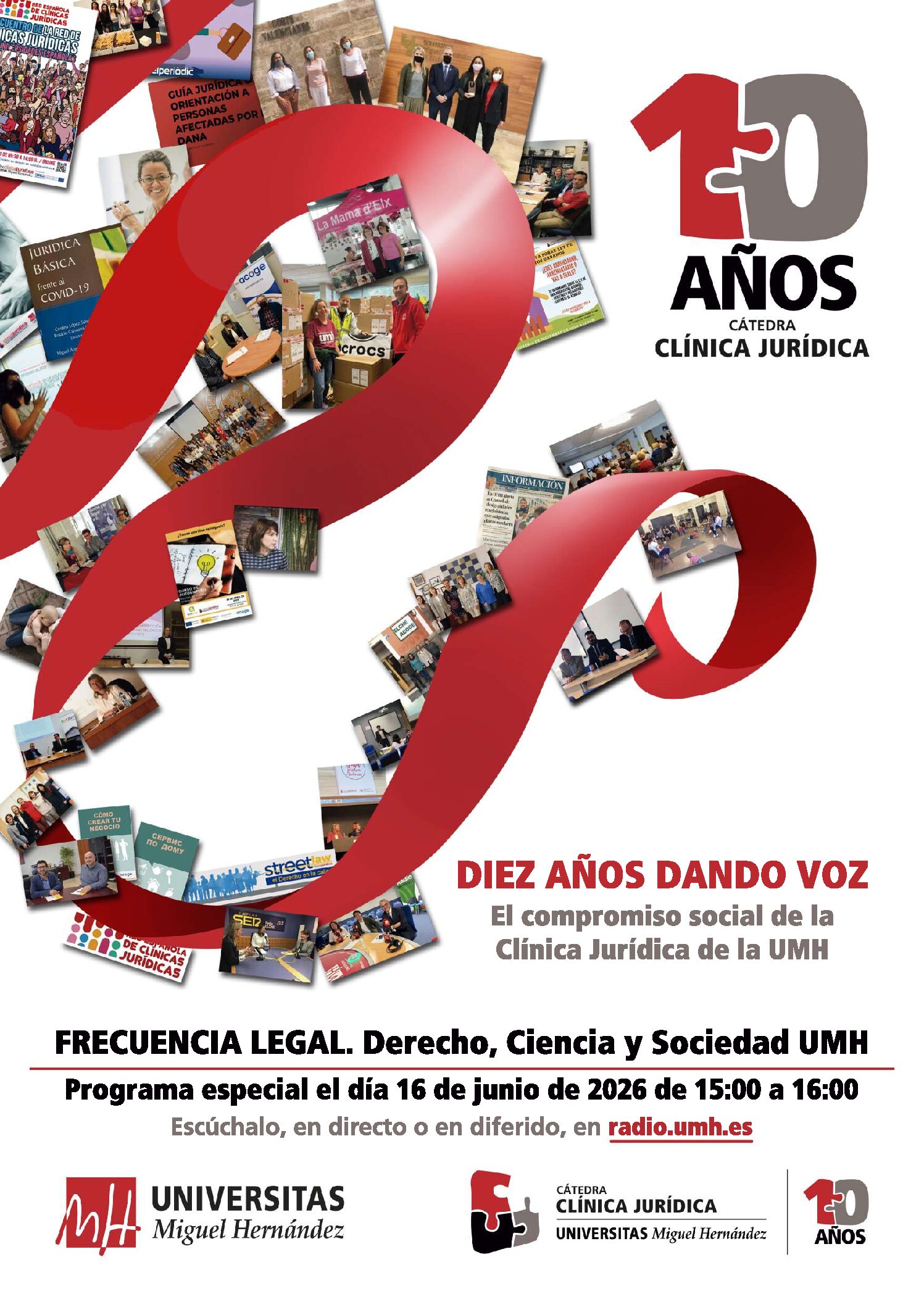 X Aniversario Cátedra Clínica Jurídica UMH